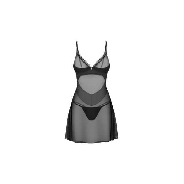 Stelisa nuisette et string - Noirs